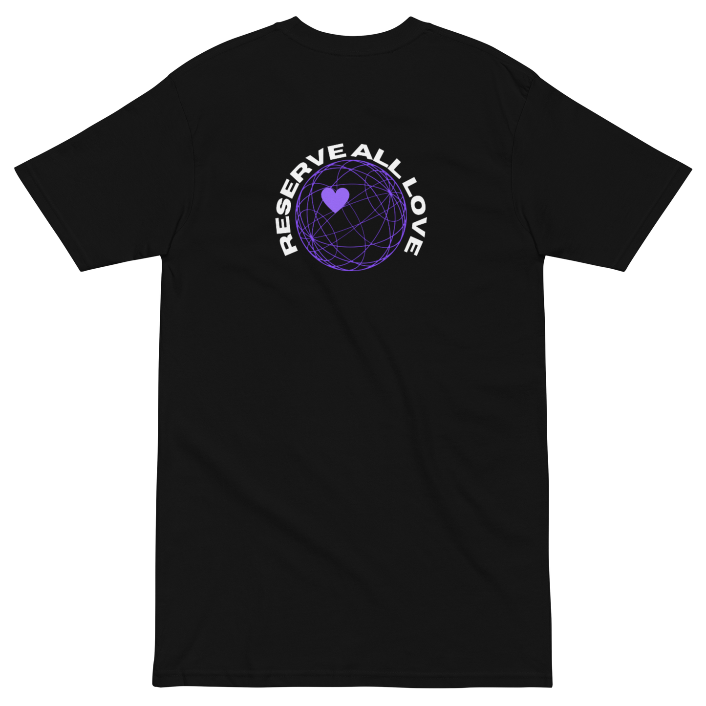 Reserve All Love Black and Purple Tee