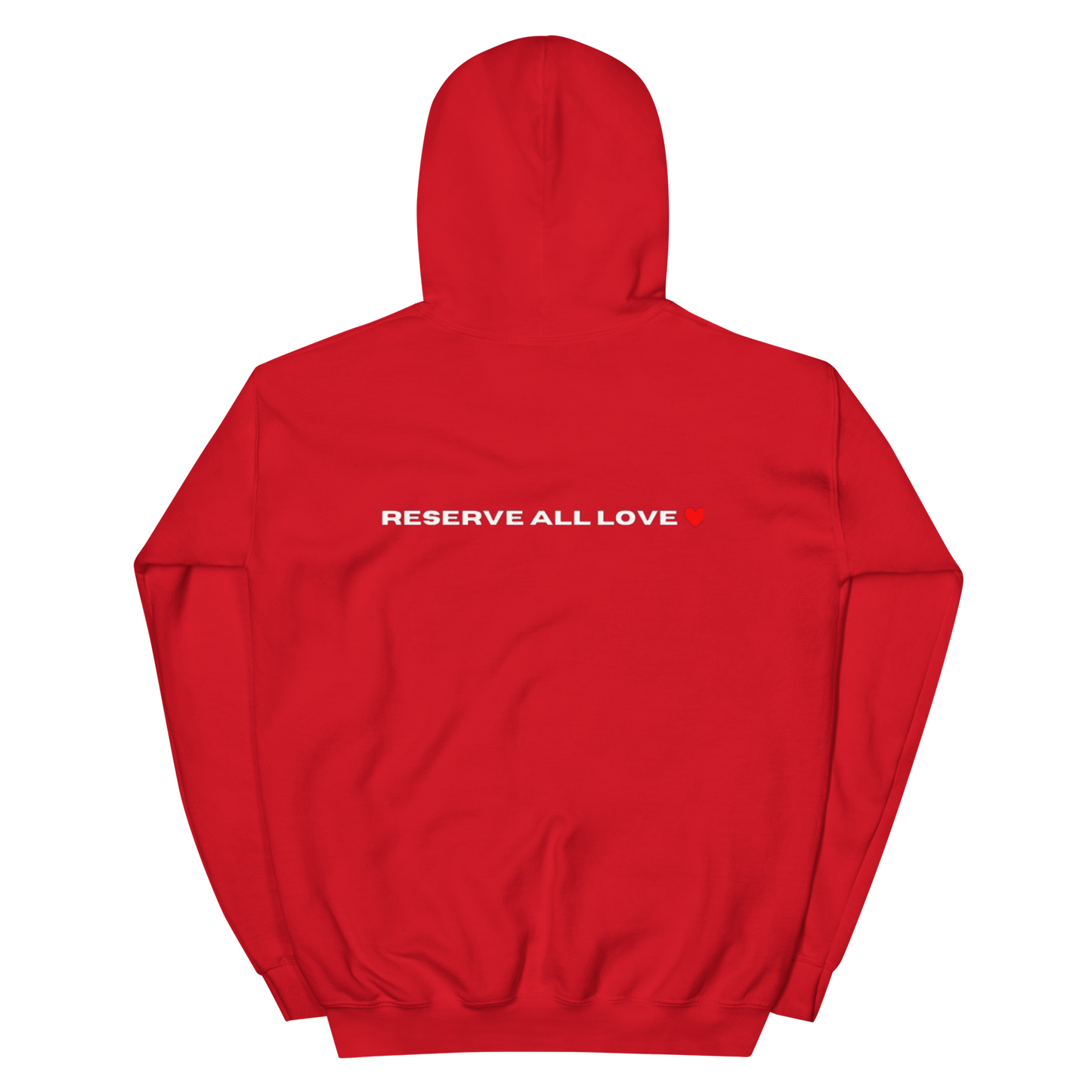 Reserve All Love Red Hoodie