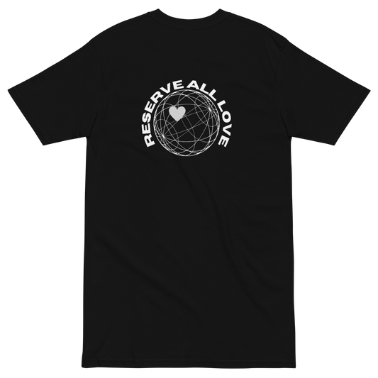 Reserve All Love Black and White Tee