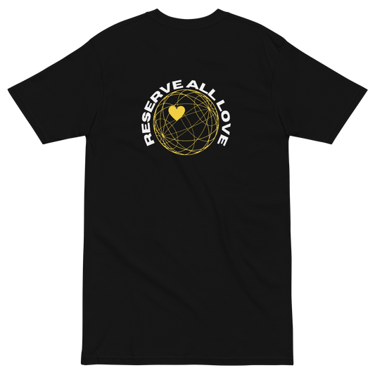Reserve All Love Black and Yellow Tee