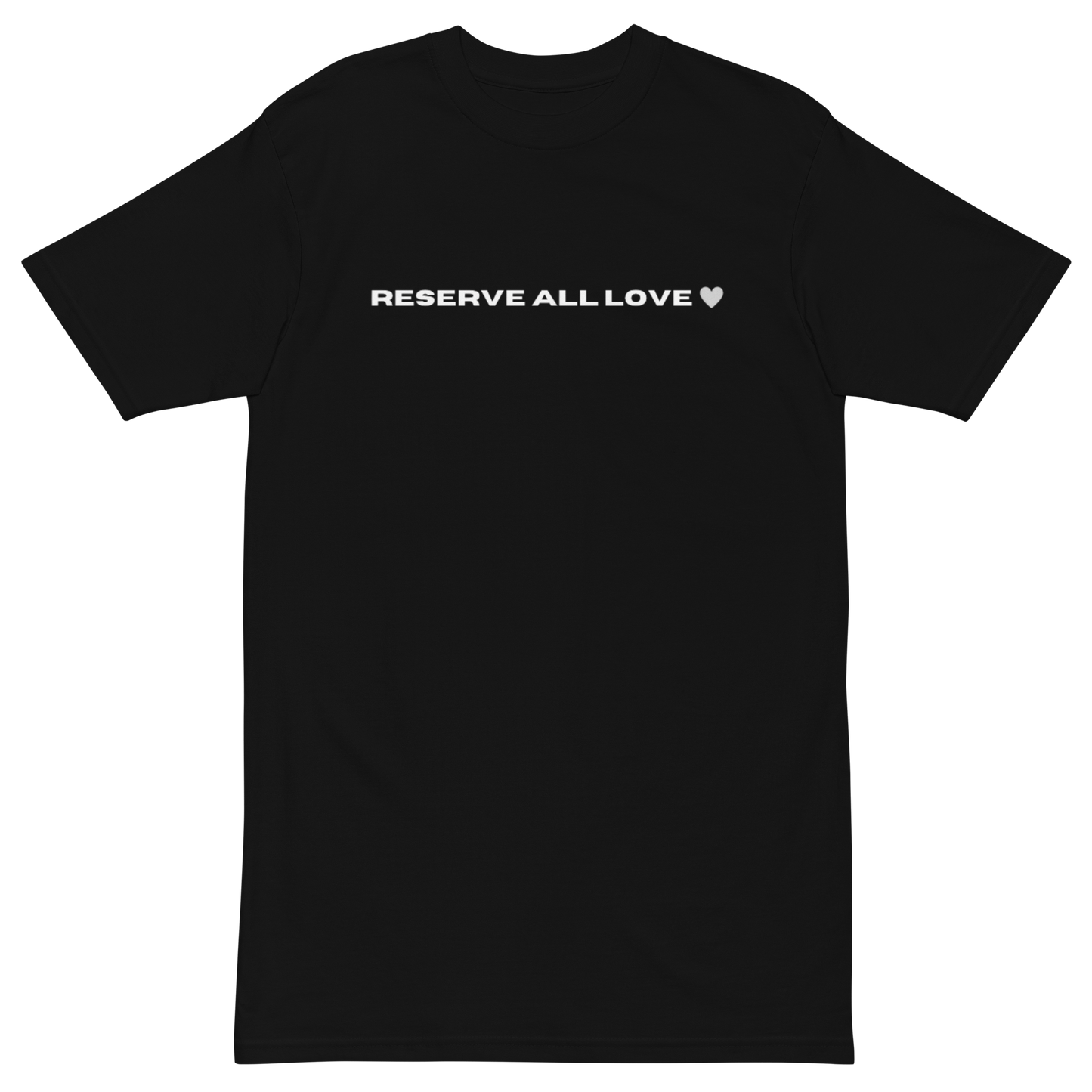 Reserve All Love Black and White Tee